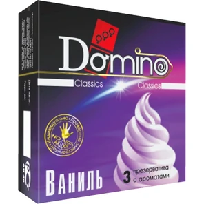  Ароматизированные презервативы Domino Ваниль 3 шт 