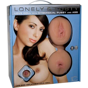  Надувная секс-кукла Lonely Lusty Inflatable Love Doll with CyberSkin Pussy Ass 