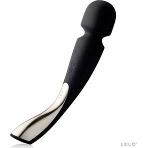  Большой профессиональный массажер Smart Wand Large черного цвета 