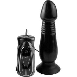  Анальный вибростимулятор фаллической формы Vibrating Thruster 16 см 