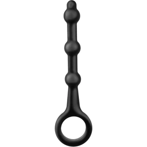  Анальная елочка из силикона Pleasure Piston 17,9 см 
