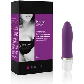  Миниатюрный вибратор bСute Сlassic Purple 10,5 см 