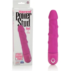  Розовый вибратор Power Stud Rod Dongs 17,8 см 