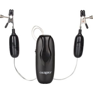  Зажимы на соски Vibrating Nipple Clamps с вибрирующими подвесками 