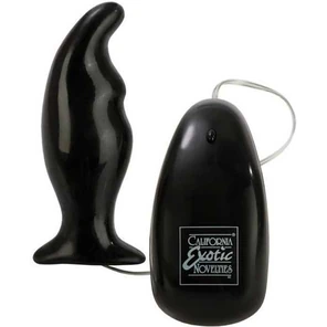  Анальная вибро-пробка Angled Prostate Massager 