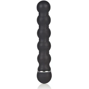  Анальный стимулятор с вибрацией Dr. Joel Kaplan 10-Function Anal Trainer Beaded 15,25 см 