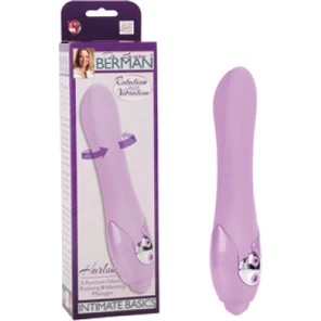  Вибромассажер Harlow 5-Function Silicone Rotating Vibrating Massager с ротацией из силикона фиоле 