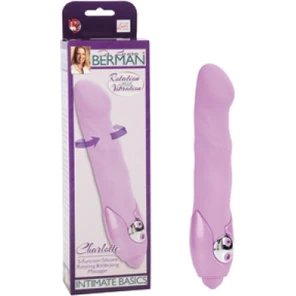  Вибромассажер Charlotte 5-Function Silicone Rotating Vibrating Massager с ротацией из силикона фи 