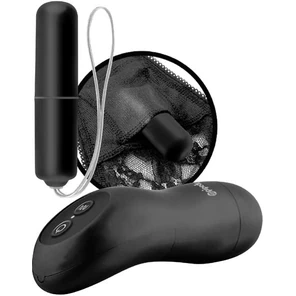  Трусики с силиконовым вибратором Limited Edition Black 