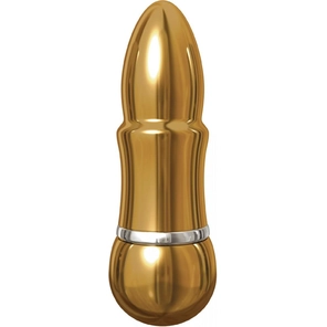  Золотистый алюминиевый вибратор GOLD SMALL 7,5 см 