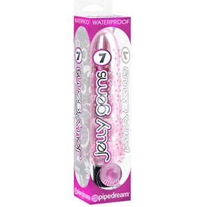  Вибратор JELLY GEMS №7 18,5 см 