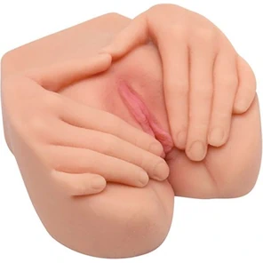  Вагина с ручками поверх Heidi Baron Hands On CyberSkin Pet Pussy 
