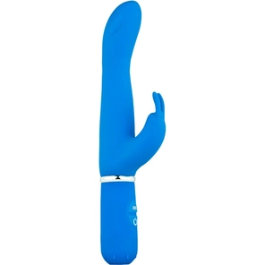  Голубой вибростимулятор 10 Function G Spot Rabbit 21,5 см 