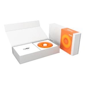  Оранжевый многофункциональный вибратор DONUT ORANGE 
