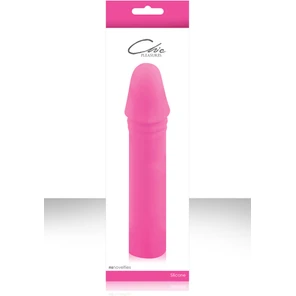  Розовый фаллоимитатор CHIC 7 из платинового силикона 