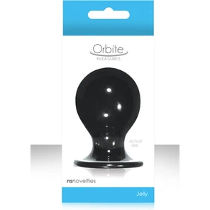  Большая темно-серая анальная пробка ORBITE 