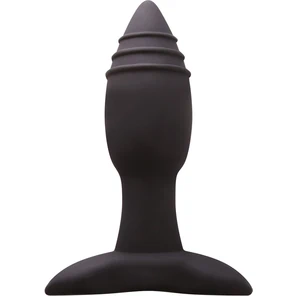  Малая черная анальная пробка RENEGADE PLUG 3 10 см 