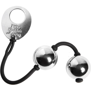  Тяжелые металлические вагинальные шарики Silver Metal Ben Wa Balls 