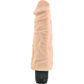  Телесный вибратор-реалистий Mr.Baton Soft №13 19 см 