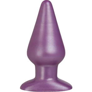  Большая фиолетовая анальная пробка Platinum Premium Silicone The Super Big End Purple 