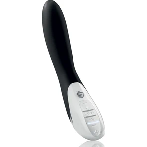  Черный вибратор с миостимуляцией Mystim Electric Eric 27 см 