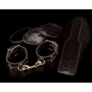  Набор для игр Fantasy Bondage Kit с золотистыми элементами 