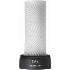  Белый 3D мастурбатор ZEN 