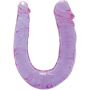  Анально-вагинальный стимулятор Double Mini Dong Twin Head Lavender 30 см 