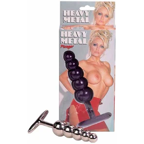  Анальная ёлочка из металла Heavy Metal Plunger 16 см 