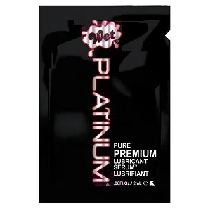  Гель-лубрикант на силиконовой основе Wet Platinum 2 мл 