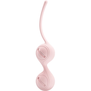  Нежно-розовые вагинальные шарики на сцепке Kegel Tighten Up I 
