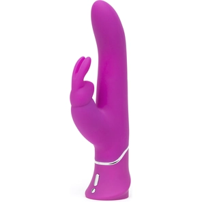  Лиловый вибратор-кролик Curve Rechargeable Rabbit Vibrator 25,4 см 