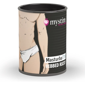  Компактный мастурбатор MasturbaTIN Ribbed Ricky 