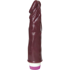  Вибратор Realistic Cock Vibe коричневого цвета 21 см 