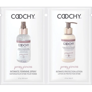  Набор деликатный спрей и лосьон с эффектом пудры COOCHY PEONY PROWESS 2,7 гр. и 6 мл 