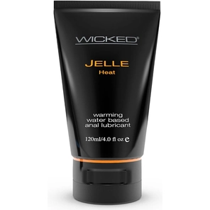  Анальный согревающий лубрикант WICKED JELLE HEAT на водной основе 120 мл 