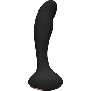  Черный вибростимулятор точки G Finesse 17,5 см 