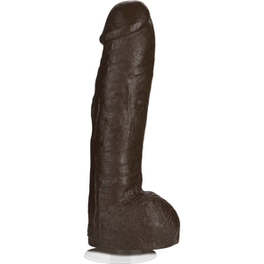  Коричневый фаллоимитатор BAM Huge 13 Realistic Cock 31 см 