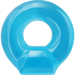  Голубое эрекционное кольцо Drop Ring 