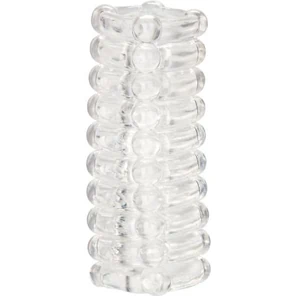  Прозрачный мастурбатор Ribbed Stroker 