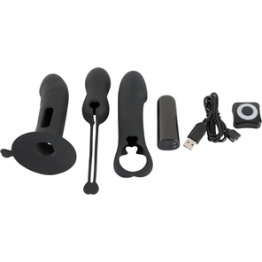  Вибропуля со сменными насадками Vibro-bullet with Remote Control 