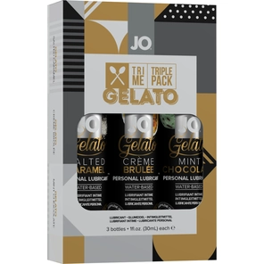  Подарочный набор вкусовых лубрикантов Tri-Me Triple Pack Gelato 
