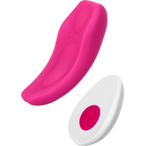  Розовый вибратор FLIRTY для ношения в трусиках 
