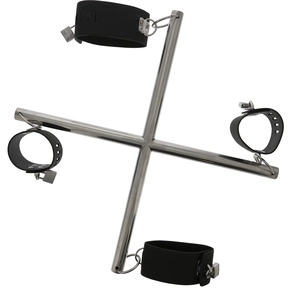  Крестоообразная распорка с манжетами для рук и ног HOG TIE CROSS BAR 