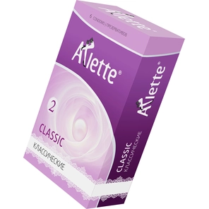  Классические презервативы Arlette Classic 6 шт 