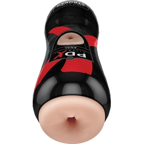  Телесный вибромастурбатор-анус в тубе Vibrating Anal Stroker 