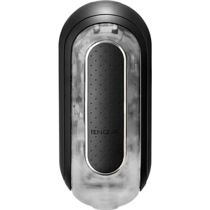  Черный мастурбатор Flip Zero с вибрацией 