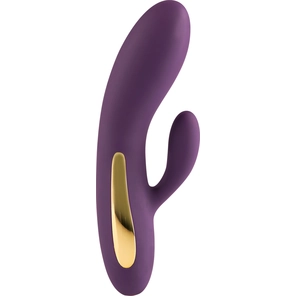  Фиолетовый вибратор-кролик Splendor Rabbit 17 см 