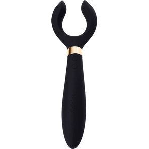 Чёрный вибромассажер для пар Satisfyer Endless Fun 