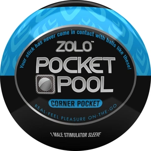  Эластичный мастурбатор Zolo Corner Pocket 